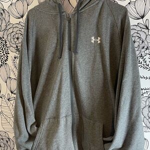 Under Armour Charcoal Full-Zip Hoodie